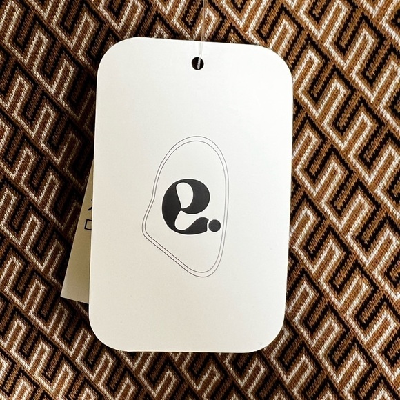 Elodie Elastic Brown Geo Print Cami Crop Tank Top - Size X Small, NWT - Picture 7 of 9